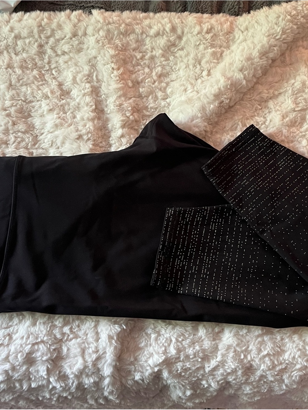 Black Sparkle Leggings